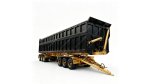 4 Axle Side Dump Semi Trailer | High-Strength Steel Side Tipper