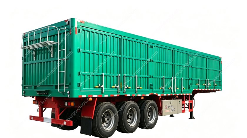 3-Axle Enclosed Box Semi‑Trailer