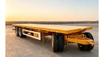 3 Axle 20ft Flatbed Drawbar Trailer