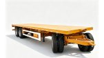 3 Axle 20ft Flatbed Drawbar Trailer