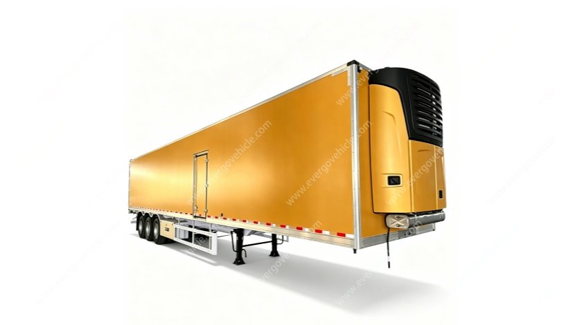 90m³ 3-Axle Refrigerated Semi Trailer