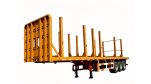 3 Axle Wood Log Semi Trailer