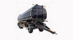 Heavy Duty 20m³ Drawbar Tanker Trailer, WABCO Brake JOST Landing Gear Liquid Fuel Tank Full Trailer
