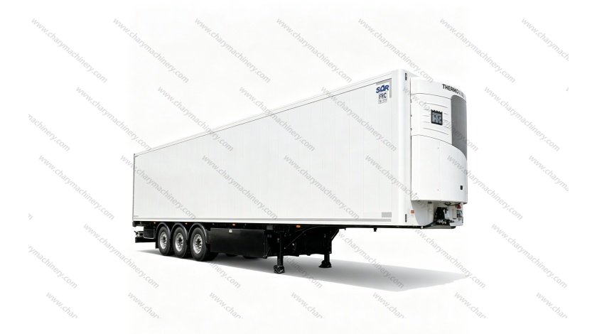 Semi‑remorque frigorifique 3 essieux 60 m³