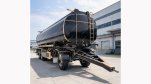 Remorque-citerne à timon complet de 20000 Litres, 3 essieux 13t, suspension mécanique renforcée pour transport de carburant