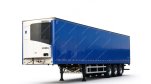 Semi-remorque frigorifique à caisse isotherme | Remorque de transport réfrigéré pour fruits, viande et produits frais