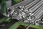 Cold drawn round steel with smooth surface