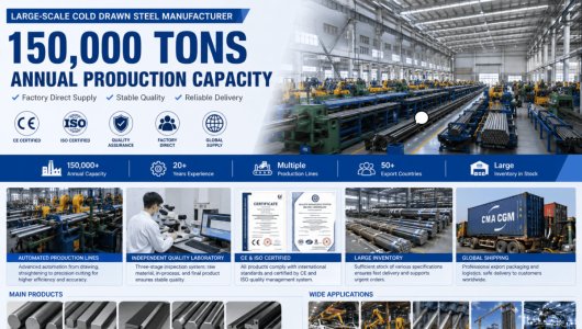 Manufacturer with 150,000 Tons Annual Production Capacity