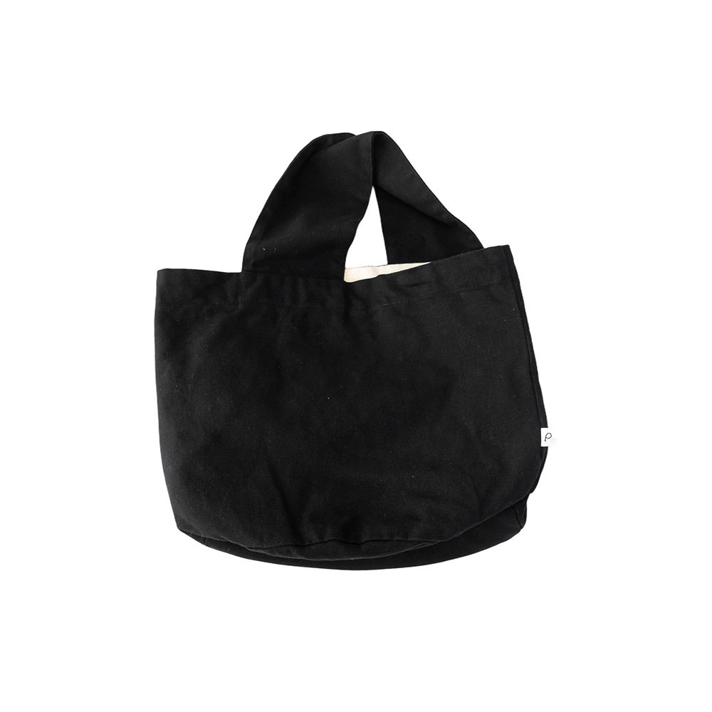Black Canvas Crossbody Bag | Casual Shoulder Bag