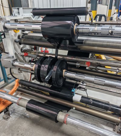Colored POF Shrink Film Roll