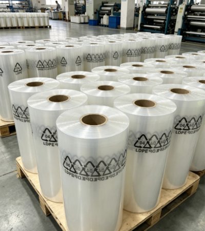POF Film with Custom Logo Printing
