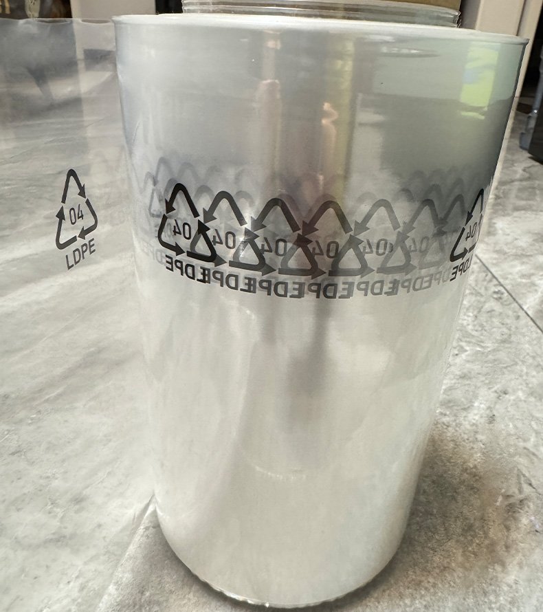 Printed POF Shrink Film Roll