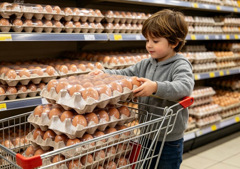 Macro Perforated POF Shrink Film — for Egg Farms & Distribution Hubs