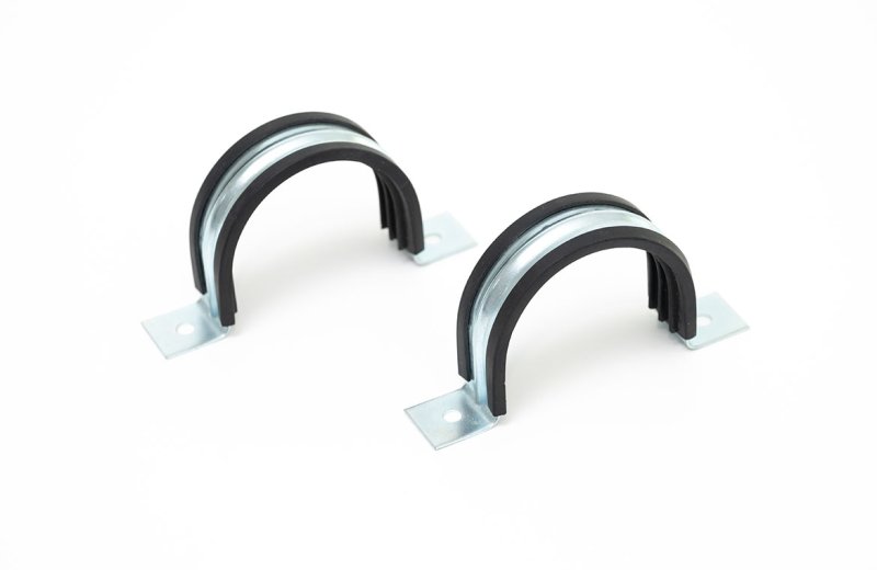 U-shaped rubber strip clamp