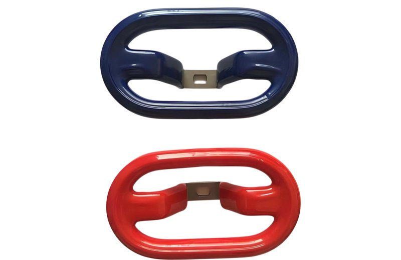 Coated plastic handwheel