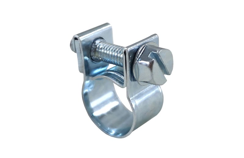 Zinc-plated single-ring oil pipe clamp   