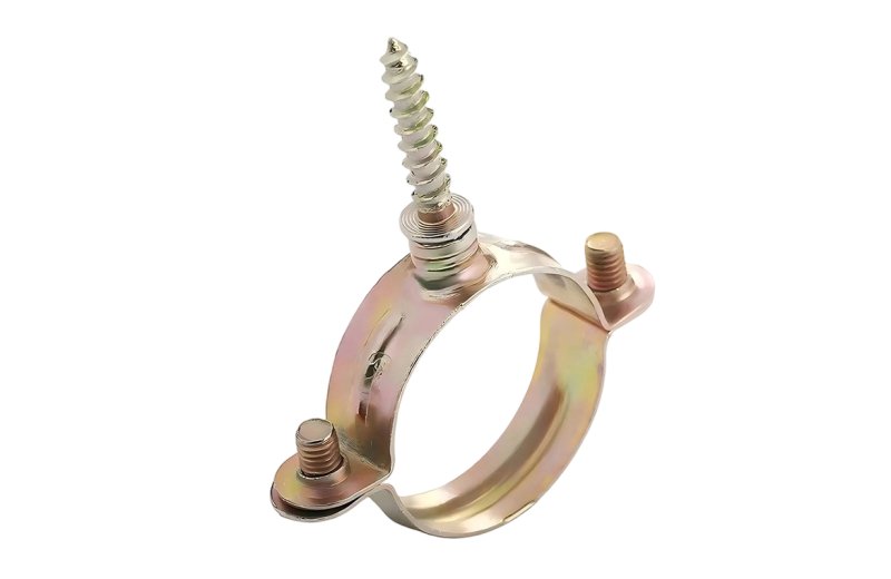 Colorful zinc pipe hanging clamp