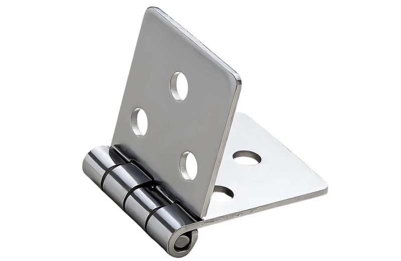 Stainless steel computer case hinge