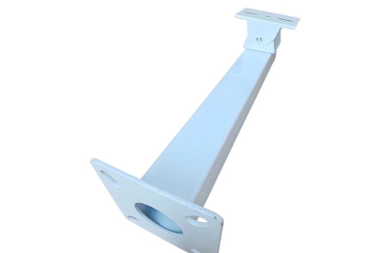 Monitoring equipment mounting bracket