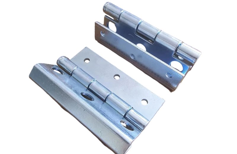 Industrial galvanized hinges