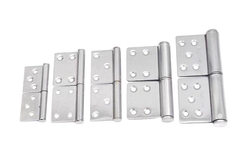 Flag-shaped hinge
