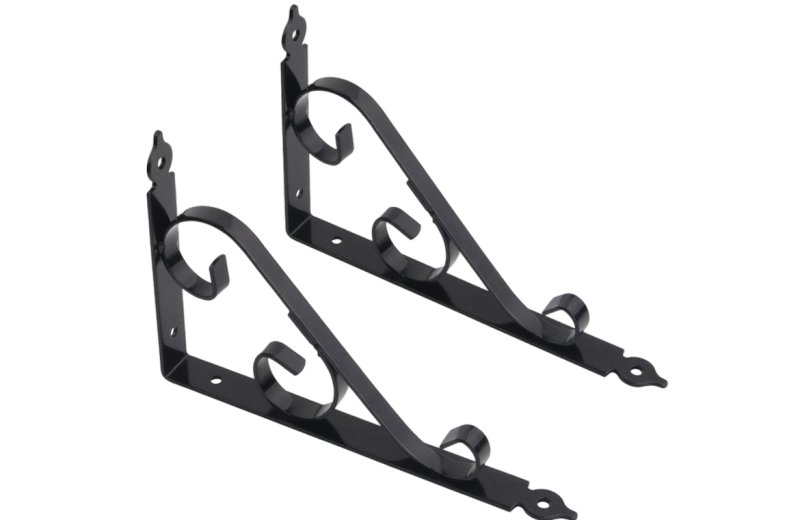 European-style tray support bracket