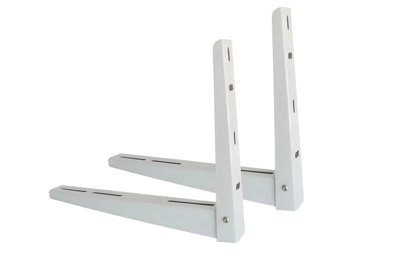 Foldable air conditioning outdoor unit bracket
