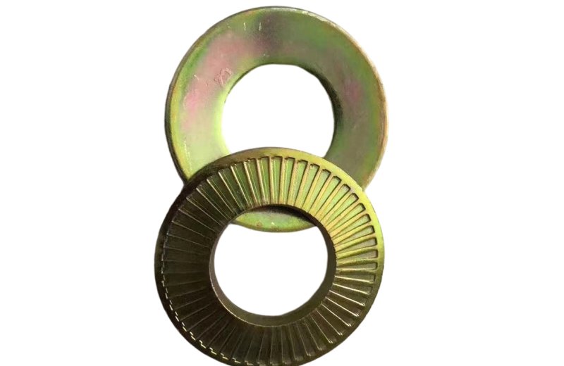 Single-sided tooth anti-slip washer
