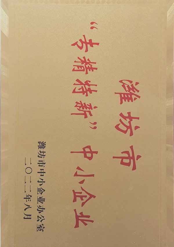 Specialized, Refined and Innovative - Small and Medium Enterprises