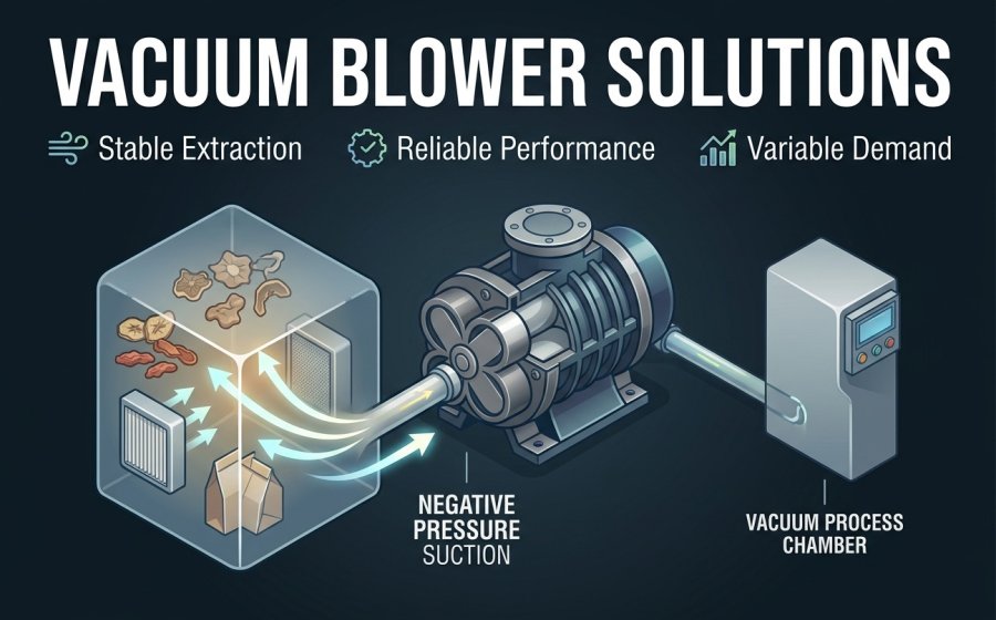 Roots Blowers for Vacuum Applications