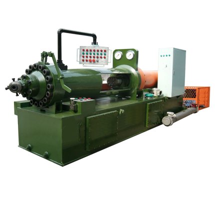 Hydraulic flux coating machine