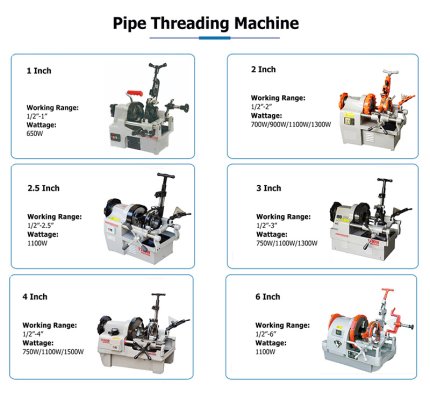 Pipe Threading Machine Pipe Threader 2inch (1/2”~2”)