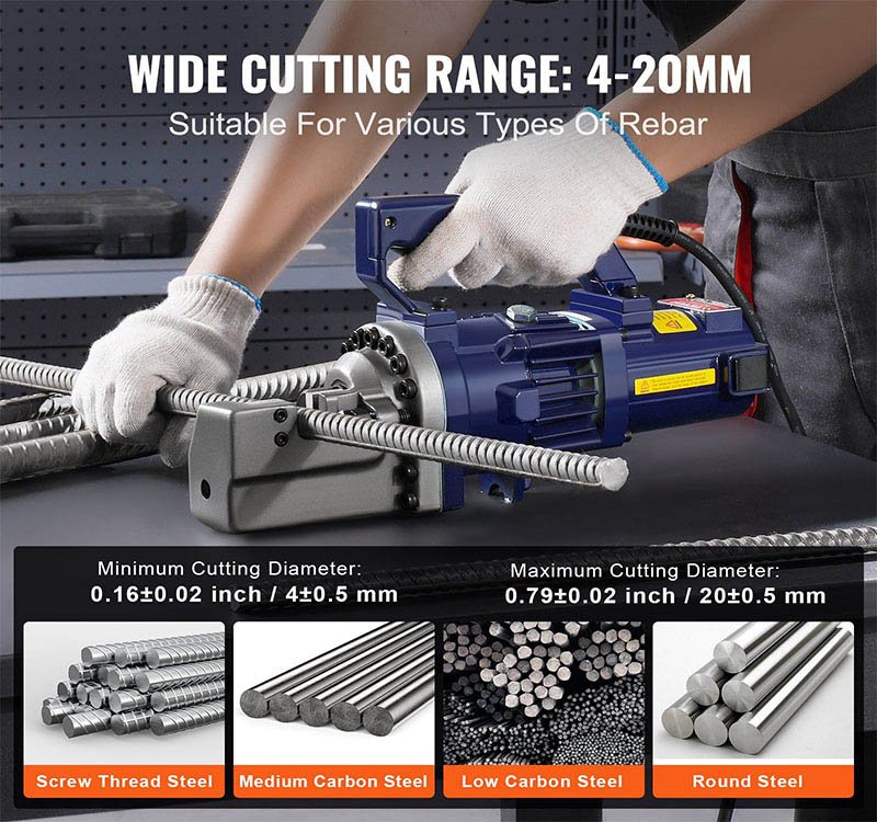 Portable Rebar Cutter RC-20 (max. cutting 20mm rebar)