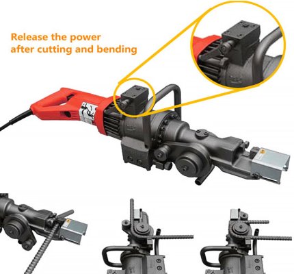 Portable Rebar Bender Cutter RBC-16