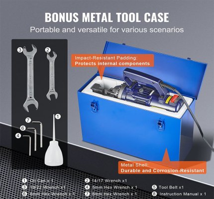 Portable Rebar Cutter RC-22 (max. cutting 22mm rebar)