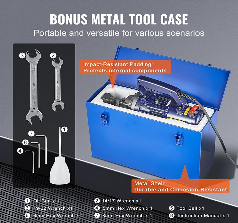 Portable Rebar Cutter RC-22 (max. cutting 22mm rebar)