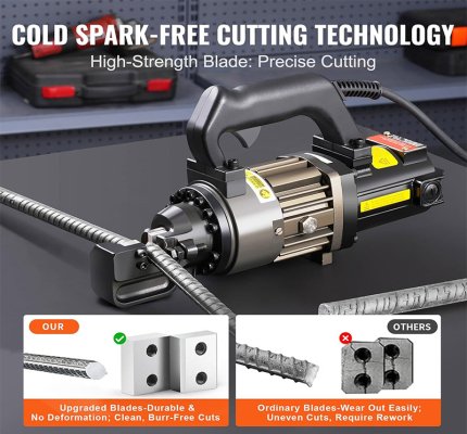 Portable Electric Rebar Cutter PC-16 (max. cutting 16mm rebar)