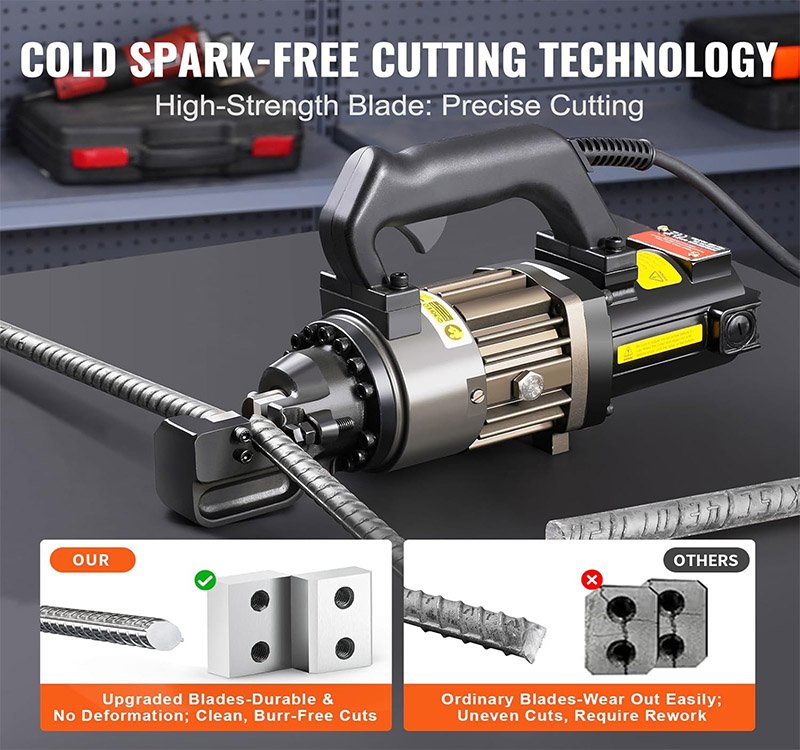 Portable Electric Rebar Cutter PC-16 (max. cutting 16mm rebar)
