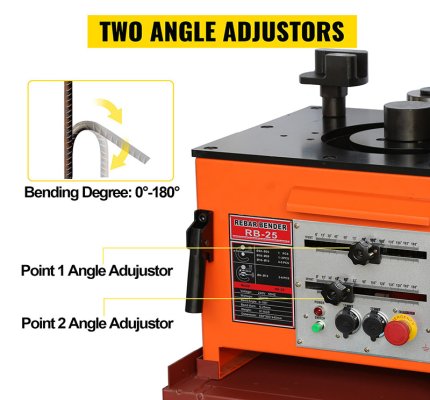 Rebar Bender RB-25 Bending Range 6~25mm