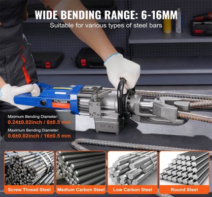 Portable Rebar Bender RB-16