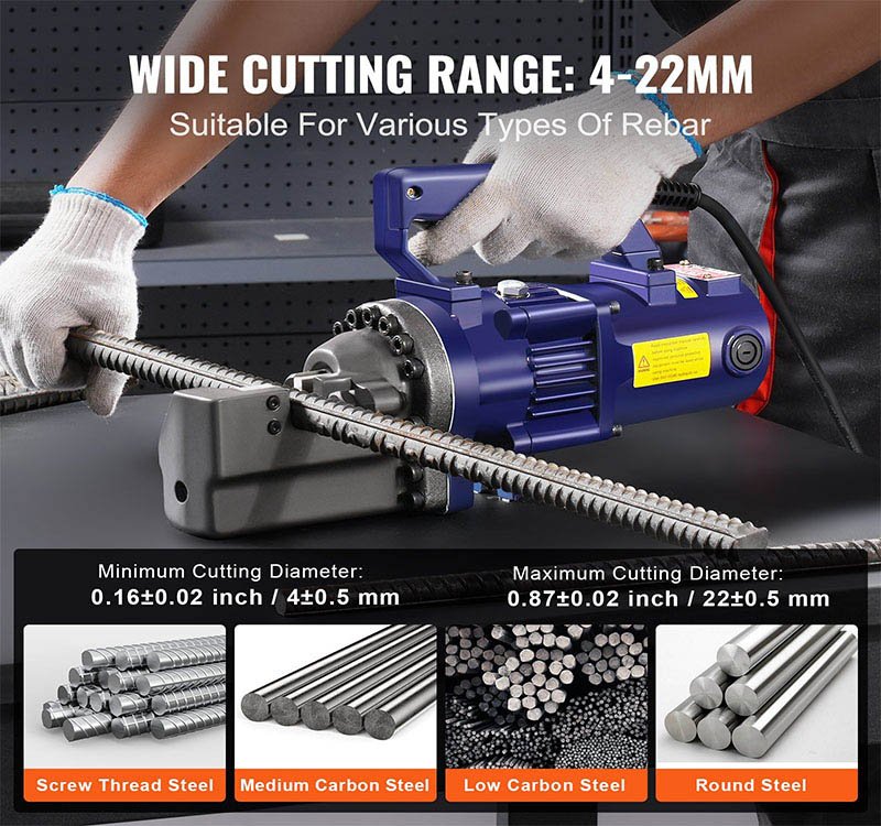 Portable Rebar Cutter RC-22 (max. cutting 22mm rebar)