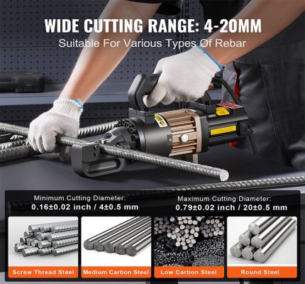 Portable Rebar Electric Cutter PC-20 (max. cutting 20mm rebar)