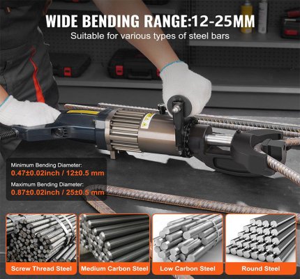 Portable Rebar Bender NRB-25-R