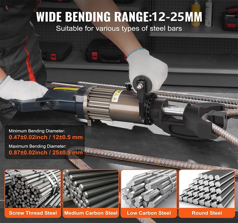 Portable Rebar Bender NRB-25-R