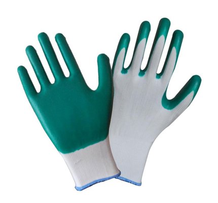 Knitted Coated Work Gloves (Latex/PVC/Nitrile Dipped Gloves)