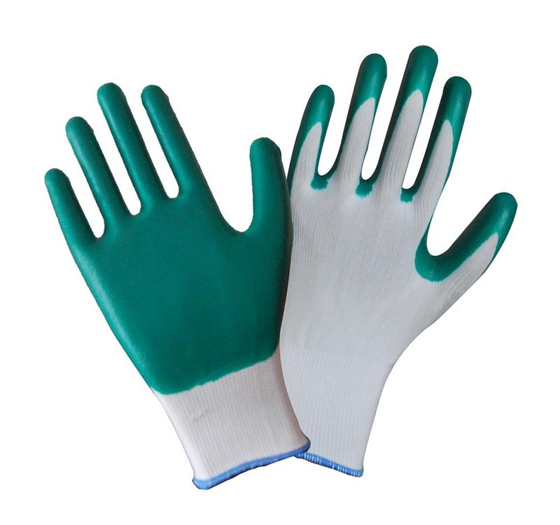 Knitted Coated Work Gloves (Latex/PVC/Nitrile Dipped Gloves)