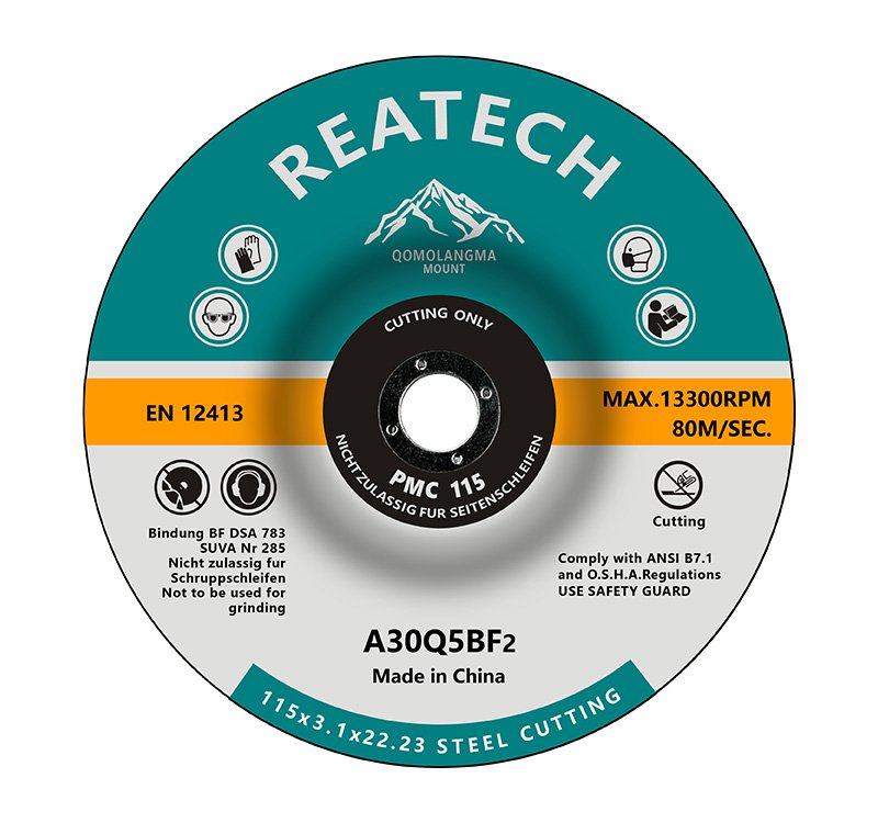 T42A Brown Corundum Cutting And Grinding Wheels