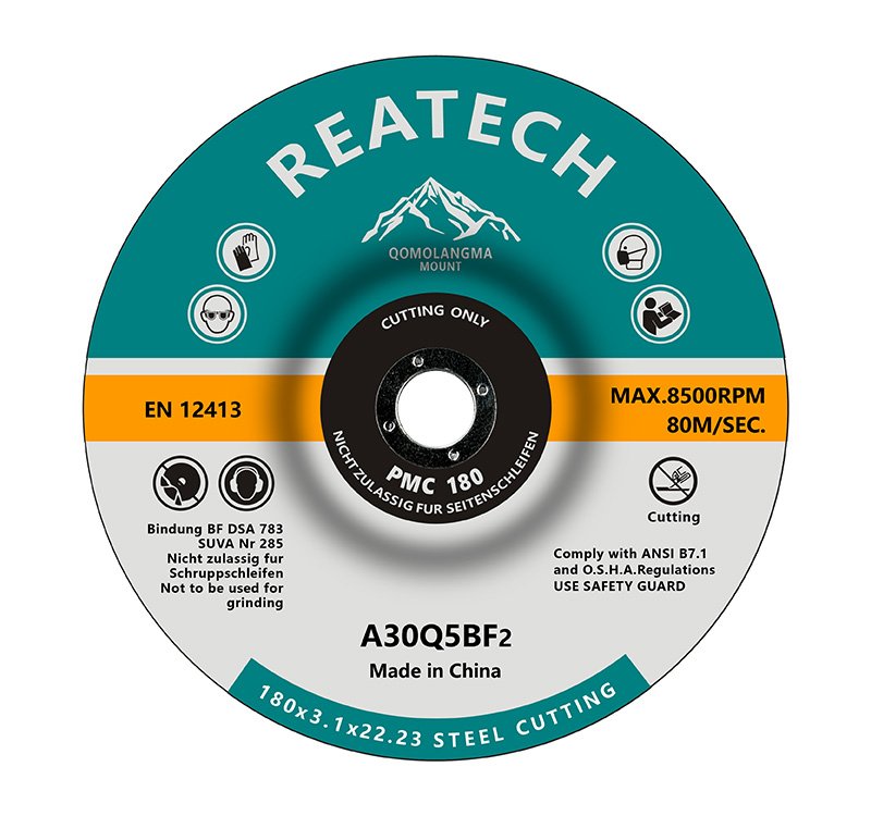 T42A Brown Corundum Cutting And Grinding Wheels