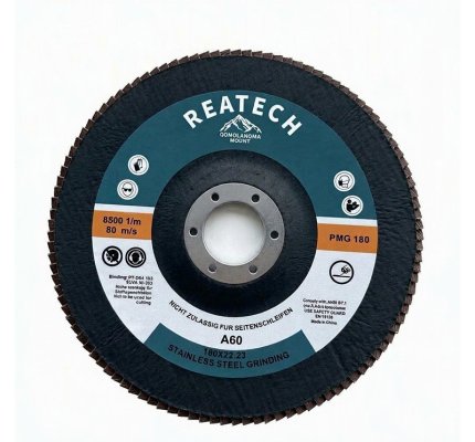A Brown Aluminum Oxide Flap Discs