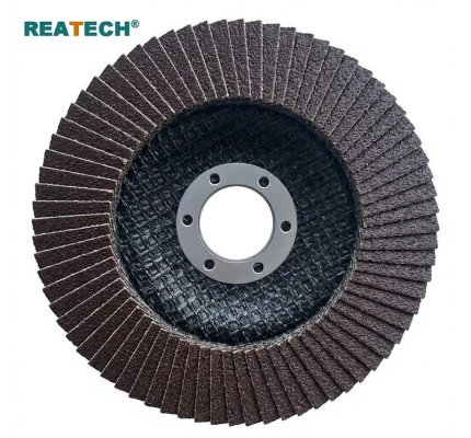 A Brown Aluminum Oxide Flap Discs